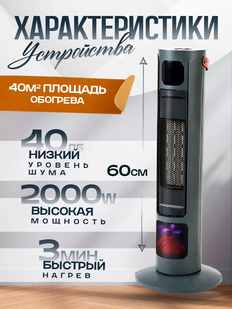 Напольный термовентилятор